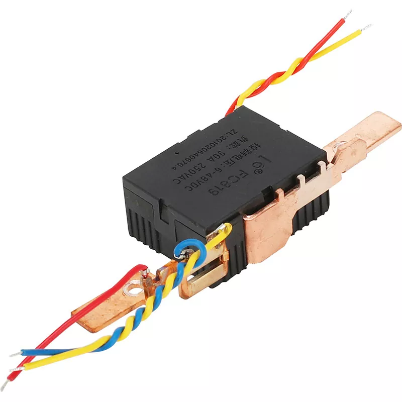 Rơle chốt từ trên xuống dưới một pha 2P